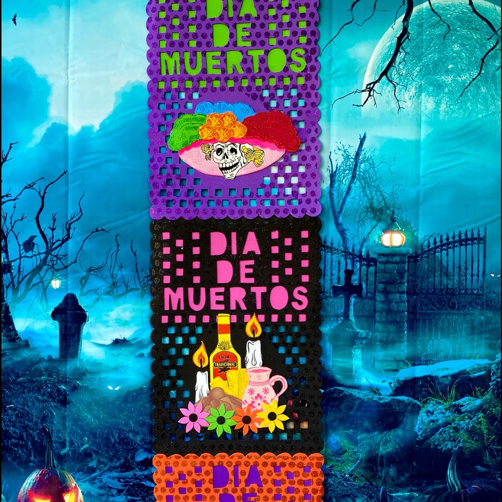 Día de Muertos Papel Picado Wall Decor
